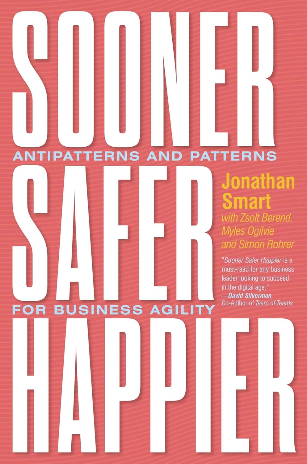 Sooner Safer Happier book cover